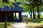 Nikronio homestead at the lake in Trakai district