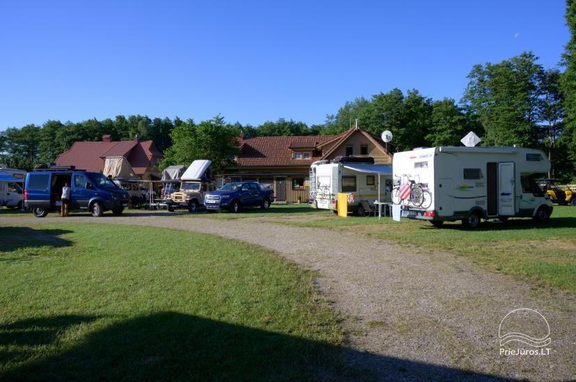 Campsites on the Baltic Sea and Lake District