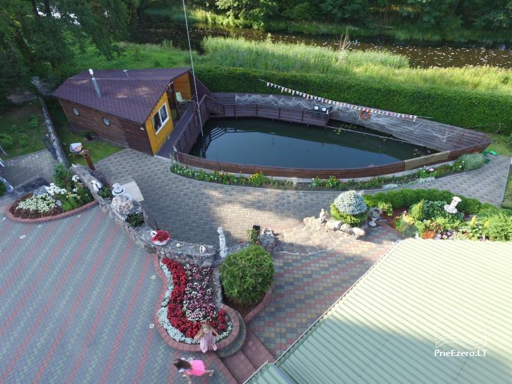 Holiday cottage for rent near the river Ratnycele in Lithuania