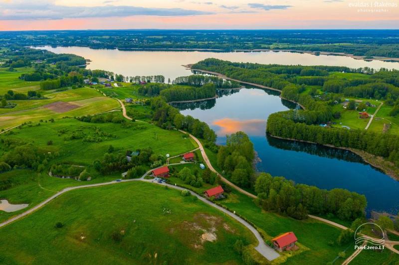 Homestead for rent near Daugai lake in Lithuania, Alytus r.