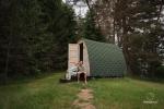 Campingplatz zur Erholung in der Nähe von Zeimenis in Litauen